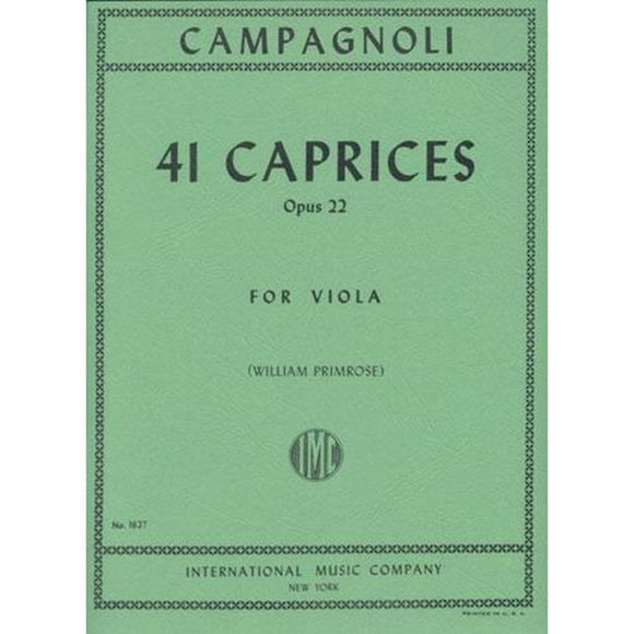 Campagnoli-41-Caprices-Op.22-for-Viola
