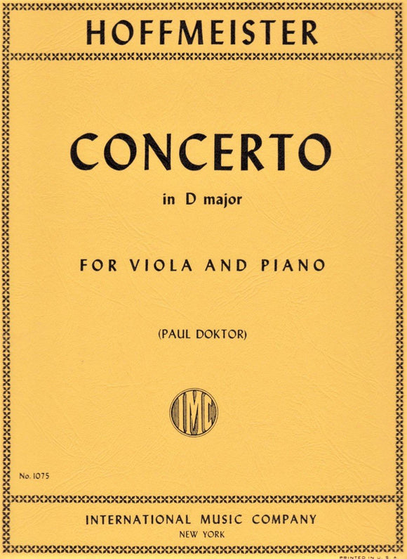 Hoffmeister-Concerto-in-D-Major-for-Viola-and-Piano